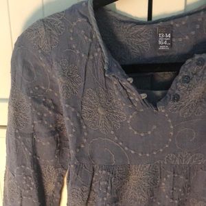 ZARA GREY KIDS DRESS